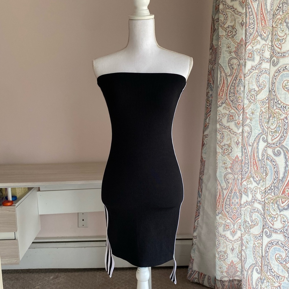 A Ellen Black Bodycon Mini Dress